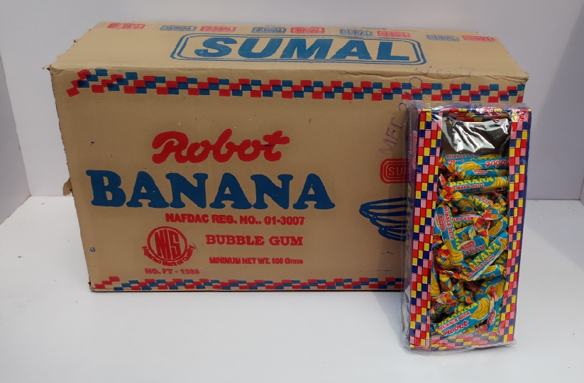 Robot banana gum Dolci Royal