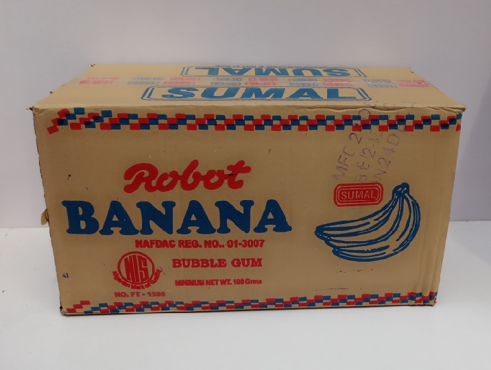 Robot banana gum Dolci Royal